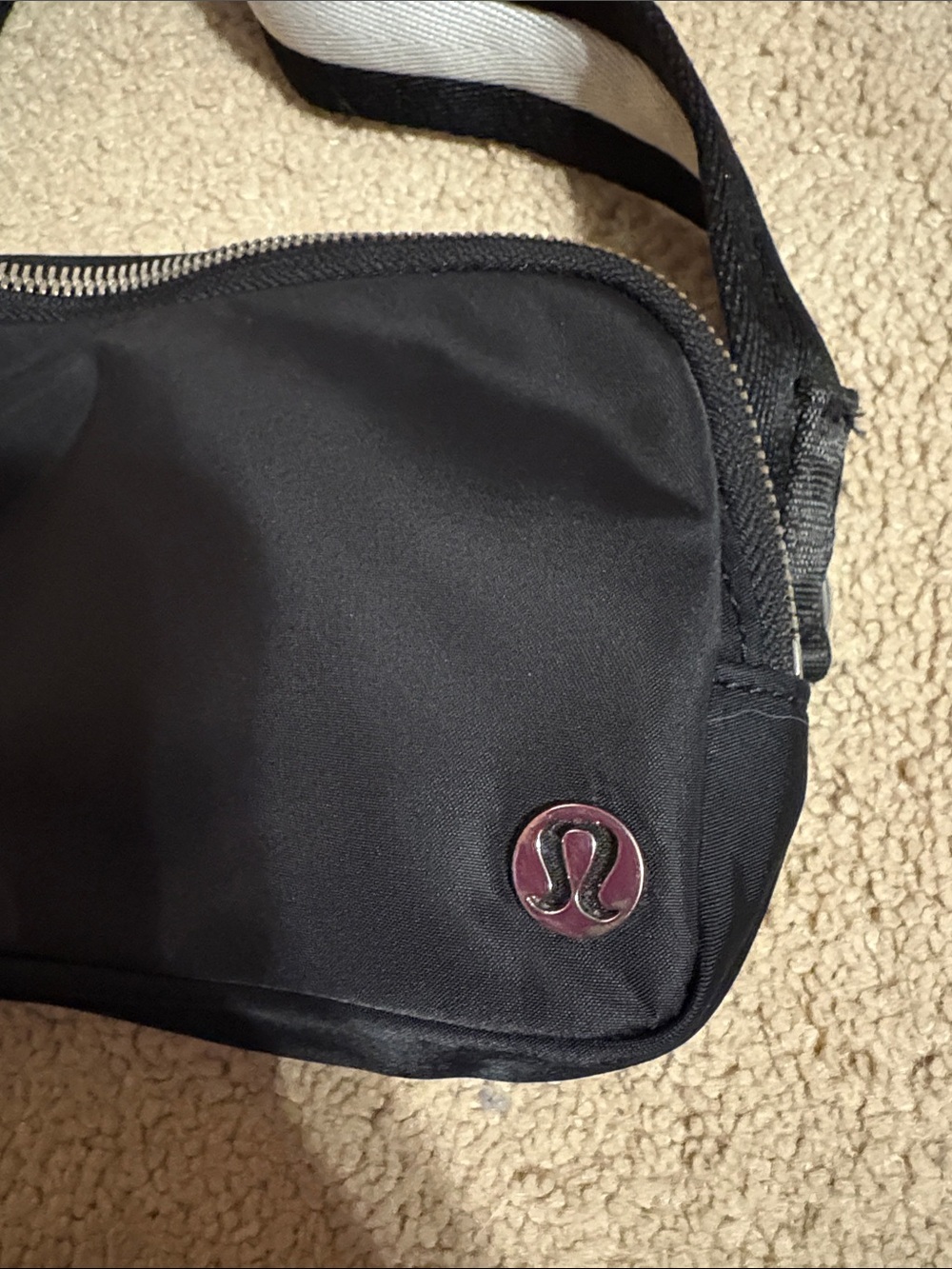 lululemon athletica Black Crossbody Shoulder Bag